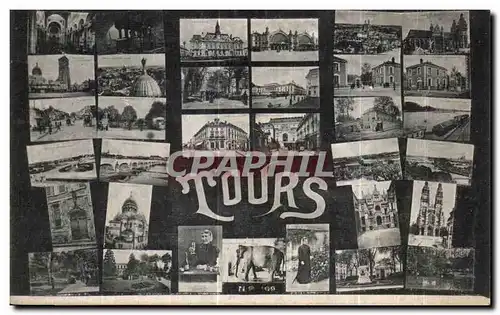 Cartes postales Tours Elephant Souvenir