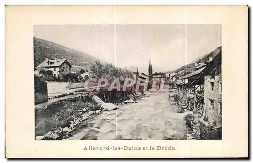 Cartes postales Allevard les Bains et le Breda