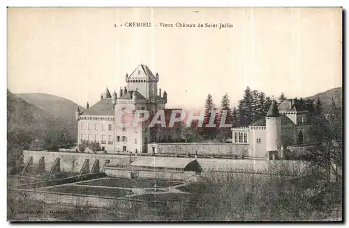 Ansichtskarte AK Cremieu Vieux Chateau de Saint Jullin