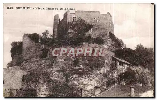 Cartes postales Cremieu Vieux Chateau de Delphinal