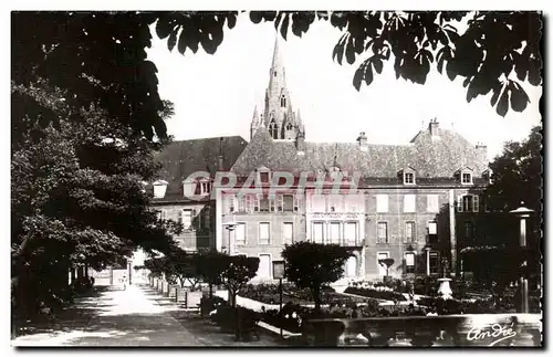 Ansichtskarte AK Grenoble L Hotel de Ville et son Jardin