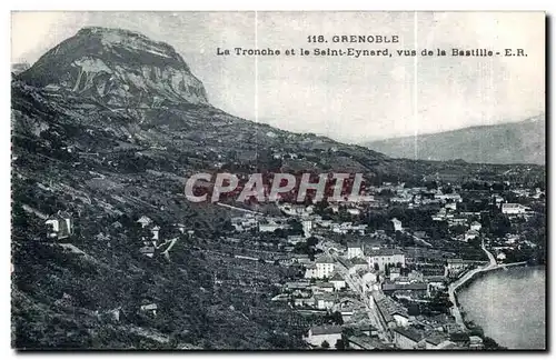 Cartes postales Grenoble La Tronche et le Saint Eynard vus de la Bastille