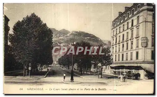 Cartes postales Grenoble Le Caurs Saint Andre et les Forts de la Bastille