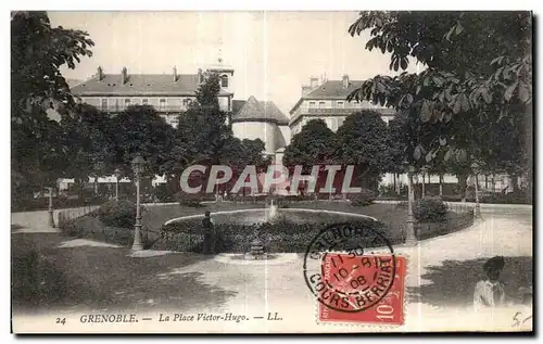 Cartes postales Grenoble La Place Victor Hugo