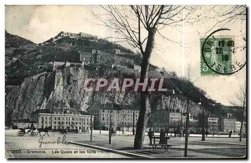 Cartes postales Grenoble Les Quais et les Forts