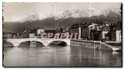 Cartes postales Les Belles Alpes Francaises Crenoble Pont Marius