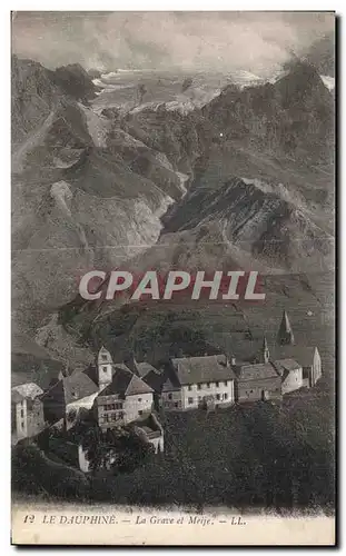 Cartes postales Le Dauphine La Grave et Meije