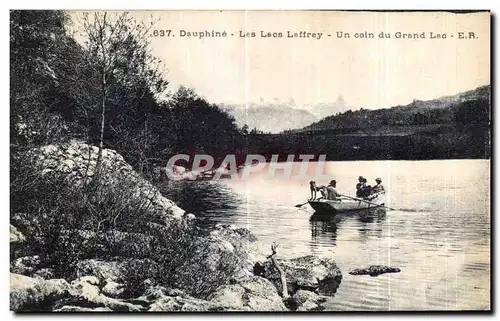 Cartes postales Dauphine Les Lacs Leffrey Un coin du Grand Lac