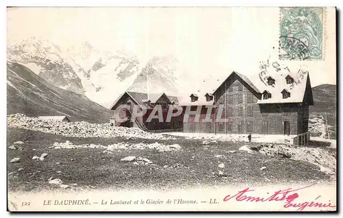 Cartes postales Le Dauphine Le Lautaret et le Glacier de I Homme