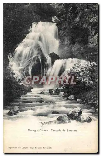 Cartes postales Bourg d Oisans Cascade de Saresne