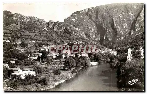 Ansichtskarte AK Les Belles Alpes Francaises Le Vercors Pont en Royans Vue Generale et le La de la Bourne