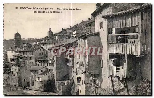 Cartes postales Pont en Royans Maisons suspendues au dessus de la Bourne