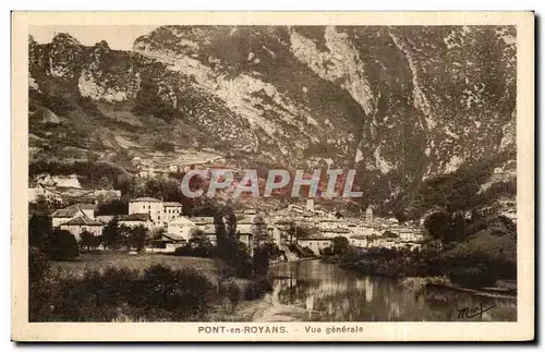 Cartes postales Pont en Royans Vue generale