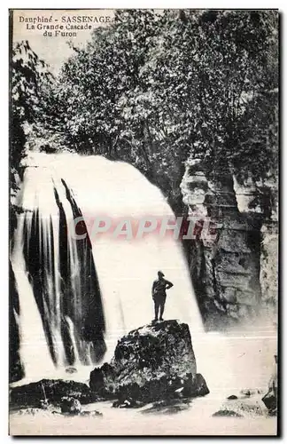 Cartes postales Dauphine Sassenage La Grande Cascade du Furon