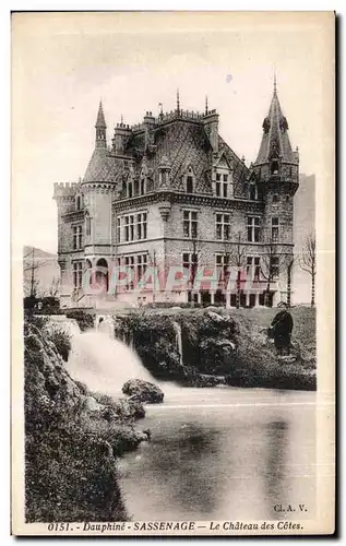 Cartes postales Dauphine Sassenage Le Chateau des Cotes