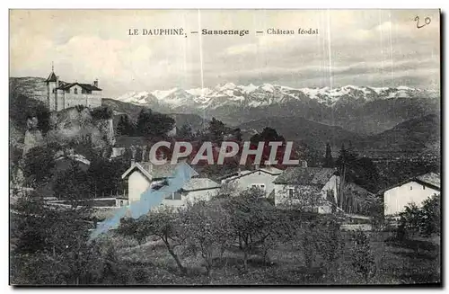 Cartes postales Dauphine Sassenage Chateau