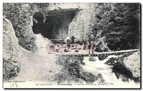 Cartes postales Le Dauphine Sassenage Arrive aux Coves Le Germe