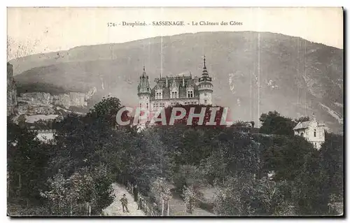 Cartes postales Dauphine Sassenage Le Chateau des Cotes