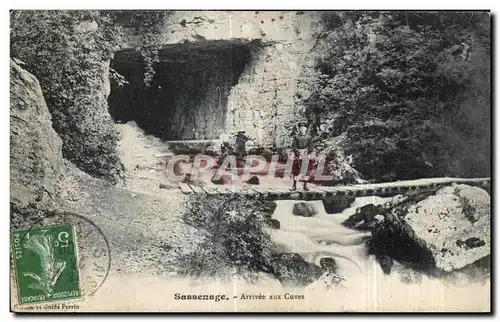 Cartes postales Sassenage Arrivee aux Cuves