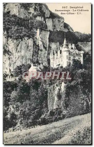 Cartes postales DAuphine Sassenage Le Chateau des Cotes