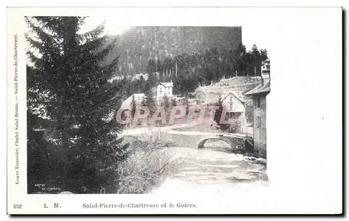 Cartes postales Saint Pierre de Chartreuse et le Guiers