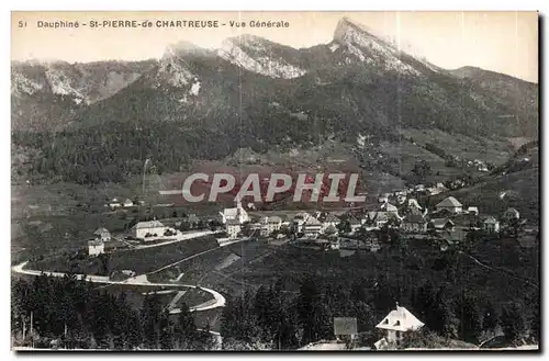 Ansichtskarte AK Dauphine St Pierre de Chartreuse Vue Generale