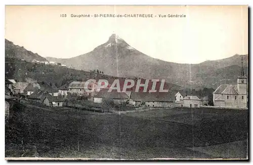 Ansichtskarte AK Dauphine St Pierre de Chartreuse Vue Generale