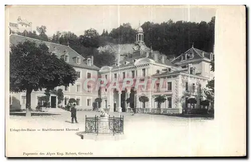 Cartes postales Uriage les Bains Etablissement Thermal