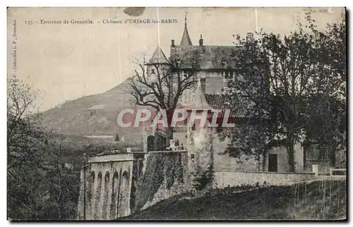 Ansichtskarte AK Environs de Grenoble Chateau d Uriage les Bains