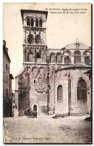 Ansichtskarte AK Vienne Eglise St Andre le Bas