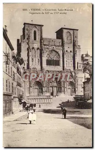 Cartes postales Vienne Cathedrale Saint Maurice