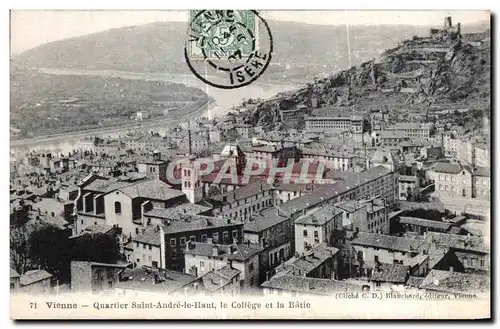 Cartes postales Vienne Quartier Saint Andre le Haut le College et la Batie