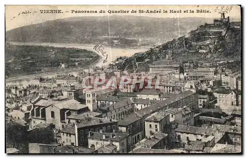 Ansichtskarte AK Vienne Panorama du Quartier de St Andre le Haut et la Batle