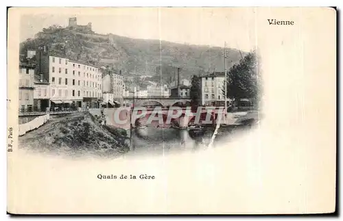 Ansichtskarte AK Vienne Quais de la Gere