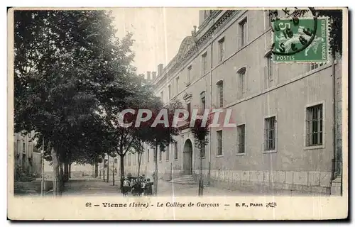 Cartes postales Vienne (Isere) Le College de Garcons