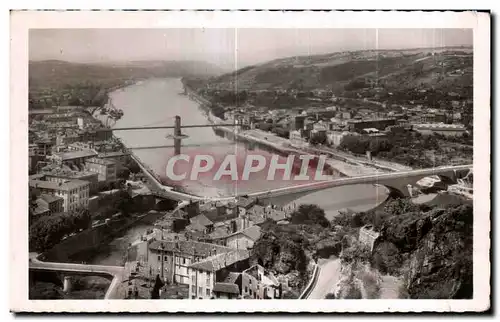 Ansichtskarte AK Vienne (Isere) Vue generale sur la Vallee du Rhone et les Ponts