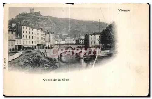 Cartes postales Vienne quais de la Geve