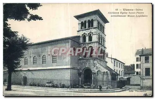 Cartes postales Vienne Ancienne eglise Saint Pierre Musee lapidaire