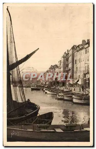 Ansichtskarte AK La Douce France Cote D Azur Toulon Un coin du Port Bateaux