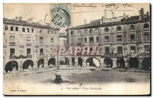 Cartes postales MontaubanPlace Nationale