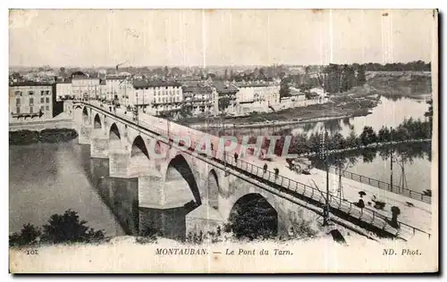 Cartes postales Montauban Le Pont du Tarn