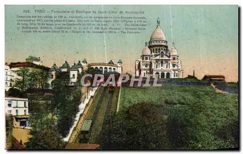 Cartes postales Paris Sacre Coeur