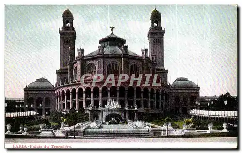 Cartes postales Paris Palais du Trocadero