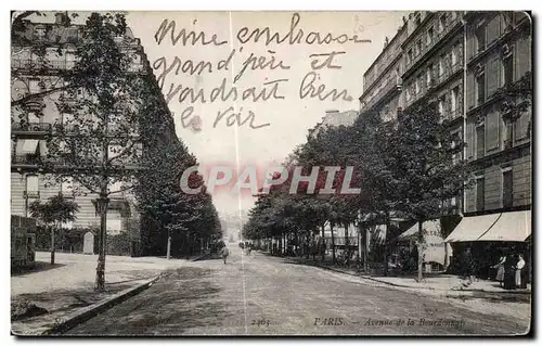 Cartes postales Paris Avenue de la Bourdonnais