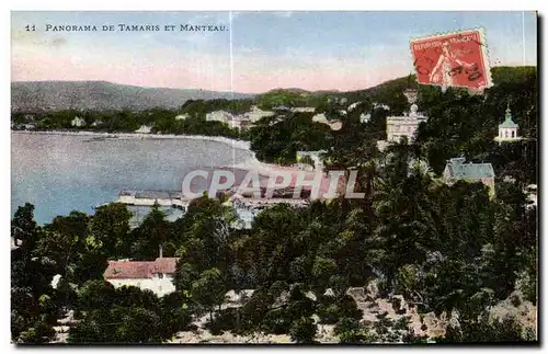 Cartes postales Panorama de Tamaris Et Manteau