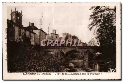 Cartes postales L Arbresle Pont de la Madeleine sur la Brevenne