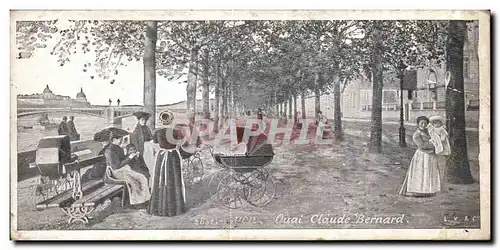 Cartes postales Lyon Quai Claude Bernard