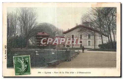 Cartes postales Lyon Parc de la Tete D Or L Observatoire