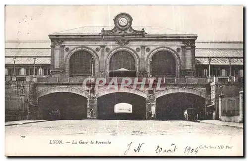 Cartes postales Lyon La Gare de Perrache