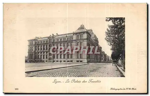 Ansichtskarte AK Lyon Le Palais des facultes